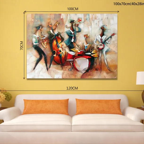 Oil Painting Handmade Big Size Painting Hand Painted Wall Art Abstract People Canvas Painting Home Decoration Decor No Frame Painting Only