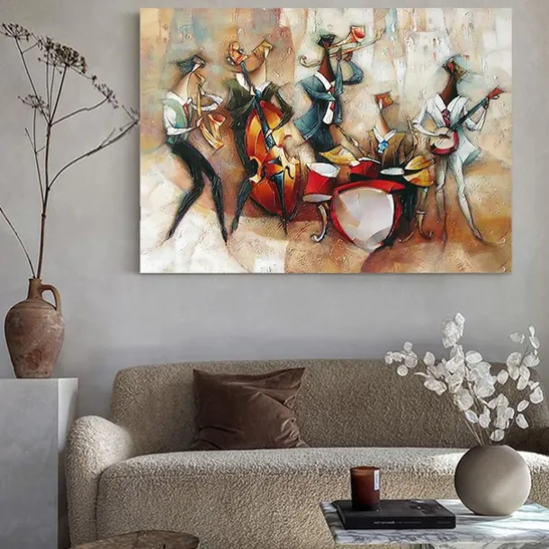 Oil Painting Handmade Big Size Painting Hand Painted Wall Art Abstract People Canvas Painting Home Decoration Decor No Frame Painting Only