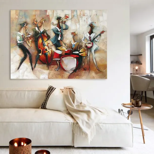 Oil Painting Handmade Big Size Painting Hand Painted Wall Art Abstract People Canvas Painting Home Decoration Decor No Frame Painting Only