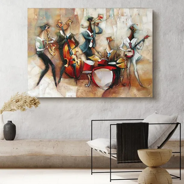 Oil Painting Handmade Big Size Painting Hand Painted Wall Art Abstract People Canvas Painting Home Decoration Decor No Frame Painting Only
