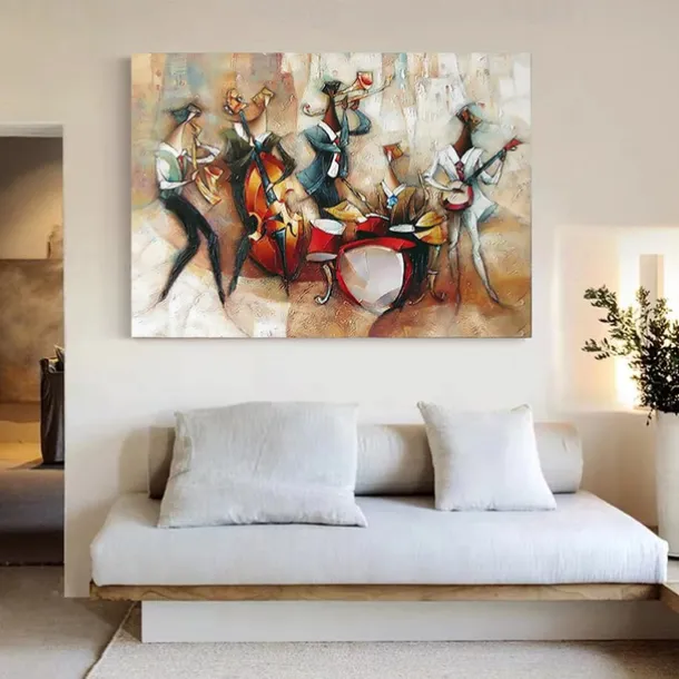 Oil Painting Handmade Big Size Painting Hand Painted Wall Art Abstract People Canvas Painting Home Decoration Decor No Frame Painting Only