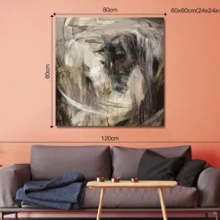 Oil Painting Handmade Big Size Painting Hand Painted Wall Art Abstract Horse Canvas Painting Home Decoration Decor No Frame Painting Only