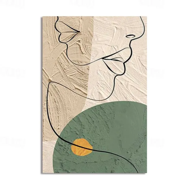 Oil Painting Handmade Hand Painted Wall Art Abstract People Canvas Painting Home Decoration Decor Stretched Frame Ready to Hang