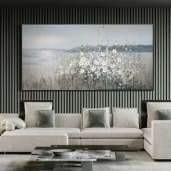 Oil Painting Handmade Hand Painted Wall Art Modern Abstract Style Flower Landscape Home Decoration Decor Rolled Canvas No Frame Unstretched