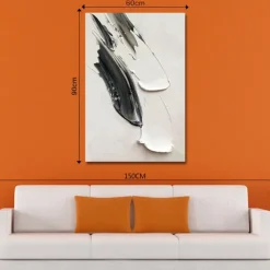 Oil Painting Handmade Hand Painted Wall Art Thick Oil Abstract Canvas Painting Home Decoration Decor Stretched Frame Ready to Hang