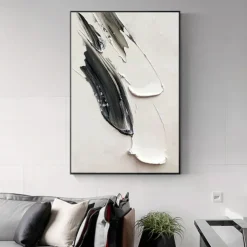 Oil Painting Handmade Hand Painted Wall Art Thick Oil Abstract Canvas Painting Home Decoration Decor Stretched Frame Ready to Hang