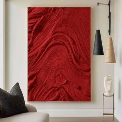 Oil Painting Handmade Hand Painted Wall Thick Art Abstract by Knife Canvas Painting Home Decoration Decor Stretched Frame Ready to Hang