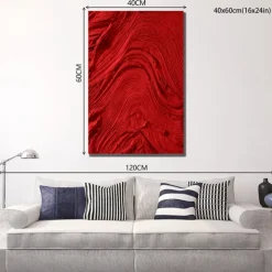 Oil Painting Handmade Hand Painted Wall Thick Art Abstract by Knife Canvas Painting Home Decoration Decor Stretched Frame Ready to Hang