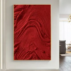 Oil Painting Handmade Hand Painted Wall Thick Art Abstract by Knife Canvas Painting Home Decoration Decor Stretched Frame Ready to Hang