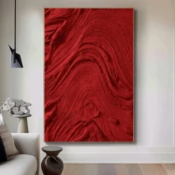 Oil Painting Handmade Hand Painted Wall Thick Art Abstract by Knife Canvas Painting Home Decoration Decor Stretched Frame Ready to Hang