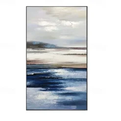 Oil Painting Handmade Hand Painted Wall Art Modern Seascape Large Size Abstract Home Decoration Decor Rolled Canvas No Frame Unstretched