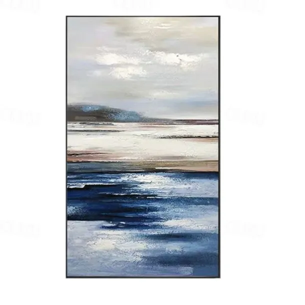 Oil Painting Handmade Hand Painted Wall Art Modern Seascape Large Size Abstract Home Decoration Decor Rolled Canvas No Frame Unstretched