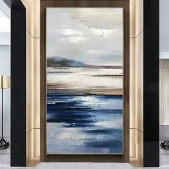 Oil Painting Handmade Hand Painted Wall Art Modern Seascape Large Size Abstract Home Decoration Decor Rolled Canvas No Frame Unstretched