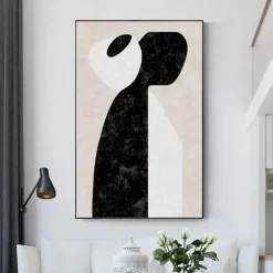 Oil painting handmade Large painting handmade Beige Wabi-Sabi Wall Art painting Beige Black Texture Painting Neutral Minimalist Wall Art Beige Texture Canvas Art Neutral Wall Decor painting