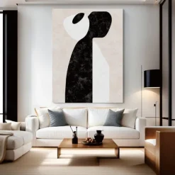 Oil painting handmade Large painting handmade Beige Wabi-Sabi Wall Art painting Beige Black Texture Painting Neutral Minimalist Wall Art Beige Texture Canvas Art Neutral Wall Decor painting