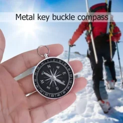 Outdoor Camping Equipment Hiking Lightweight Aluminum Wild Survival Professional Compass Navigation Tool
