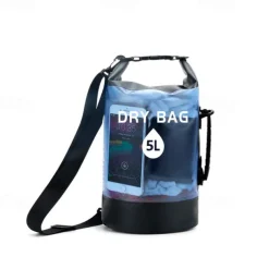 Outdoor Dry Bag Beach Bag Waterproof Bucket Bag Transparent PVC Waterproof Bucket Bag Drifting Waterproof Bag Swimming Bag