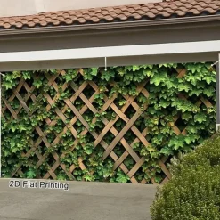 Outdoor Garage Door Cover Hedge Fall Autunm Banner Large Tapestry Backdrop Decoration for Holiday Outdoor Garage Door Home Wall Decorations