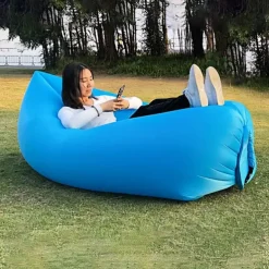 Outdoor Inflatable Sofa – Portable Beach Camping Sofa Mattress, Ideal for Music Festivals, Concerts, and Lounge Chairs