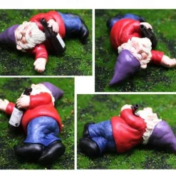 Outdoor Landscape Ornaments, Personality Garden Ornaments, Elf Resin Crafts