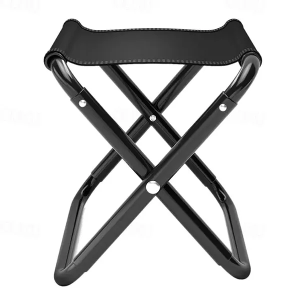 Outdoor Portable Folding Stool Collapsible Stool - Tactical Stool for Fishing, Travel, Camping, Hiking; Sturdy, Lightweight, and Compact for Queuing or Camping