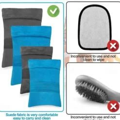 Outdoor Sand Removal Bag, Beach Sand Cleaning Towel, Quick-Dry Exfoliating Towel for Sand Removal, Reusable Sand-Free Bag for Beach, Vacation, Camping Essentials