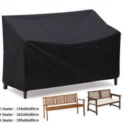 Outdoor 1/2/3/4-Seater Bench Cover, Patio Chair Covers, Lounge Deep Seat Cover, Waterproof Outdoor Lawn Patio Furniture Covers, Heavy Duty Waterproof UV Resistant Anti-Fading