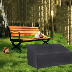 Outdoor 1/2/3/4-Seater Bench Cover, Patio Chair Covers, Lounge Deep Seat Cover, Waterproof Outdoor Lawn Patio Furniture Covers, Heavy Duty Waterproof UV Resistant Anti-Fading
