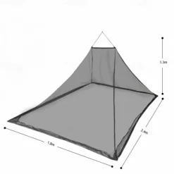 Outdoor travel hotel simple mosquito net ultra lightweight with encrypted and thickened mosquito net double room 240*180*130cm