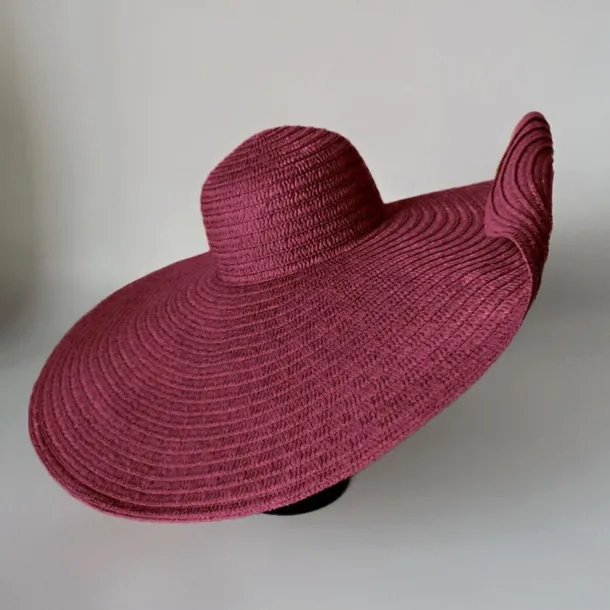 Oversized Brim Sun Hat, Women Elegant Breathable Straw Hats Outdoor Easter Beach Travel Sunscreen Cap Valentines Gifts
