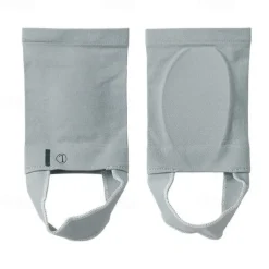 1pair Of Metatarsal Compression Arch Support Sleeves With Gel Pad Inside - Brace For Flat Foot & Plantar Fasciitis Pain Relief Women Men,Gray