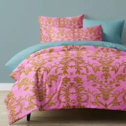 Paisley Floral Style 3-Piece Bedding Set Elegant and Soft Duvet Cover Set with Pillowcases Perfect for Adding a Touch of Sophistication and Comfort to Your Bedroom Decor