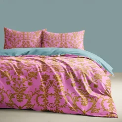 Paisley Floral Style 3-Piece Bedding Set Elegant and Soft Duvet Cover Set with Pillowcases Perfect for Adding a Touch of Sophistication and Comfort to Your Bedroom Decor