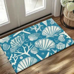 Palm Trees Doormat Kitchen Mat Floor Mat Non-Slip Area Rug Oil Proof Rug Indoor Outdoor Mat Bedroom Decor Bathroom Mat Entrance Rug
