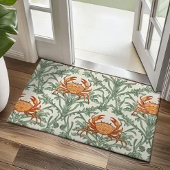 Palm Trees Doormat Kitchen Mat Floor Mat Non-Slip Area Rug Oil Proof Rug Indoor Outdoor Mat Bedroom Decor Bathroom Mat Entrance Rug