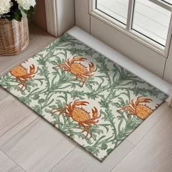 Palm Trees Doormat Kitchen Mat Floor Mat Non-Slip Area Rug Oil Proof Rug Indoor Outdoor Mat Bedroom Decor Bathroom Mat Entrance Rug