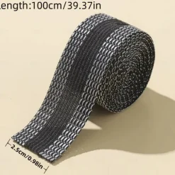 Pants Edge Shorten Self-Adhesive Stickers, 3.28ft Trousers DIY Sewing Fabric Supplies