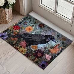 Papercut Parrots Doormat Kitchen Mat Floor Mat Non-Slip Area Rug Oil Proof Rug Indoor Outdoor Mat Bedroom Decor Bathroom Mat Entrance Rug