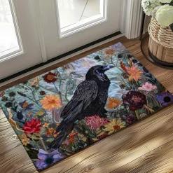 Papercut Parrots Doormat Kitchen Mat Floor Mat Non-Slip Area Rug Oil Proof Rug Indoor Outdoor Mat Bedroom Decor Bathroom Mat Entrance Rug