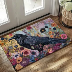 Papercut Parrots Doormat Kitchen Mat Floor Mat Non-Slip Area Rug Oil Proof Rug Indoor Outdoor Mat Bedroom Decor Bathroom Mat Entrance Rug