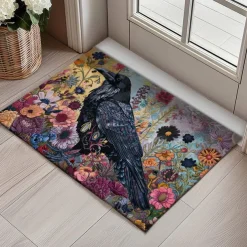 Papercut Parrots Doormat Kitchen Mat Floor Mat Non-Slip Area Rug Oil Proof Rug Indoor Outdoor Mat Bedroom Decor Bathroom Mat Entrance Rug