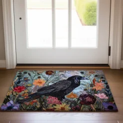 Papercut Parrots Doormat Kitchen Mat Floor Mat Non-Slip Area Rug Oil Proof Rug Indoor Outdoor Mat Bedroom Decor Bathroom Mat Entrance Rug