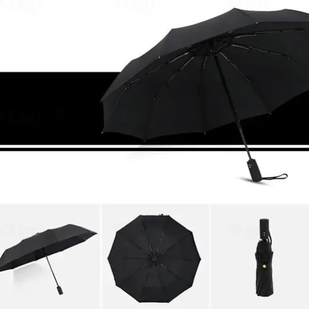Parasol Umbrella for the Sun Sunshade All-automatic Anti-Wind Double Layer Commercial Umbrella, Diameter105cm/41.33in
