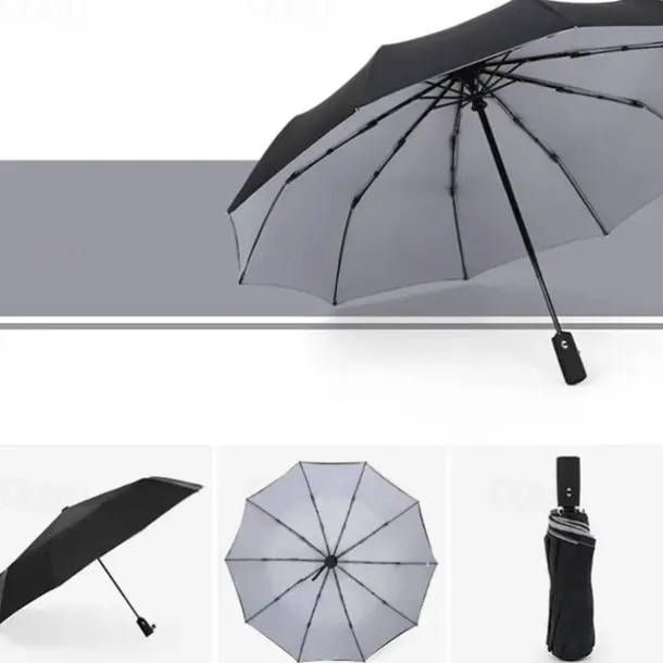 Parasol Umbrella for the Sun Sunshade All-automatic Anti-Wind Double Layer Commercial Umbrella, Diameter105cm/41.33in