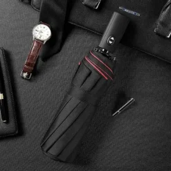 Parasol Umbrella for the Sun Sunshade All-automatic Anti-Wind Double Layer Commercial Umbrella, Diameter105cm/41.33in