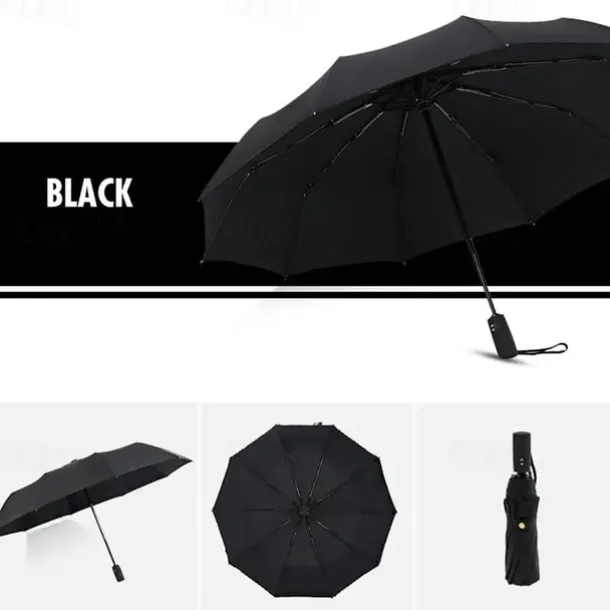 Parasol Umbrella for the Sun Sunshade All-automatic Anti-Wind Double Layer Commercial Umbrella, Diameter105cm/41.33in