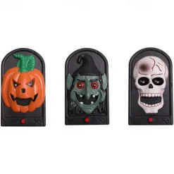 Party Door Bell Superhero Birthday Party Halloween Doorbell Decoration Halloween Decoration Halloween Party Doorbells Halloween Pumpkin Doorbell Plastic White Creepy Front Door
