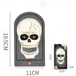 Party Door Bell Superhero Birthday Party Halloween Doorbell Decoration Halloween Decoration Halloween Party Doorbells Halloween Pumpkin Doorbell Plastic White Creepy Front Door