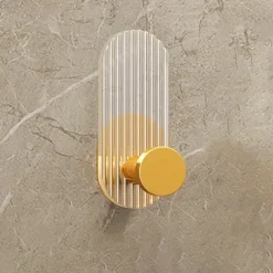 1PC Acrylic Adhesive Hook – No-Drill Strong Sticky Wall Hook for Entryway Keys, Bathroom Towels, Robes, and Clothes Hanging