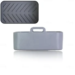 1pc Air Fryer Basket, Air Fryer Silicone Pot, Air Fryer, Oven Liner with Handles, Fryer, Ovens, Microwaves, Dishwasher Safe